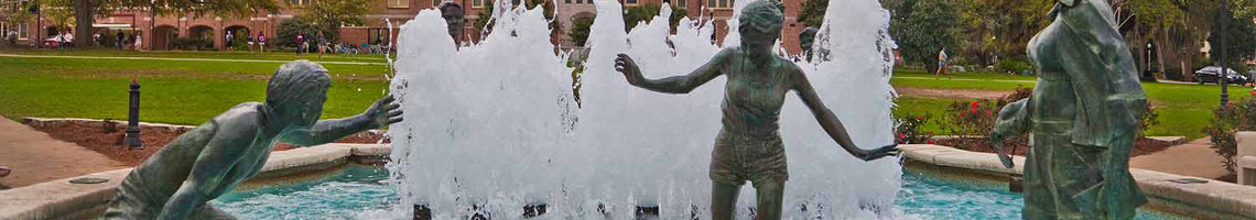 Landis Green Statue Fountain